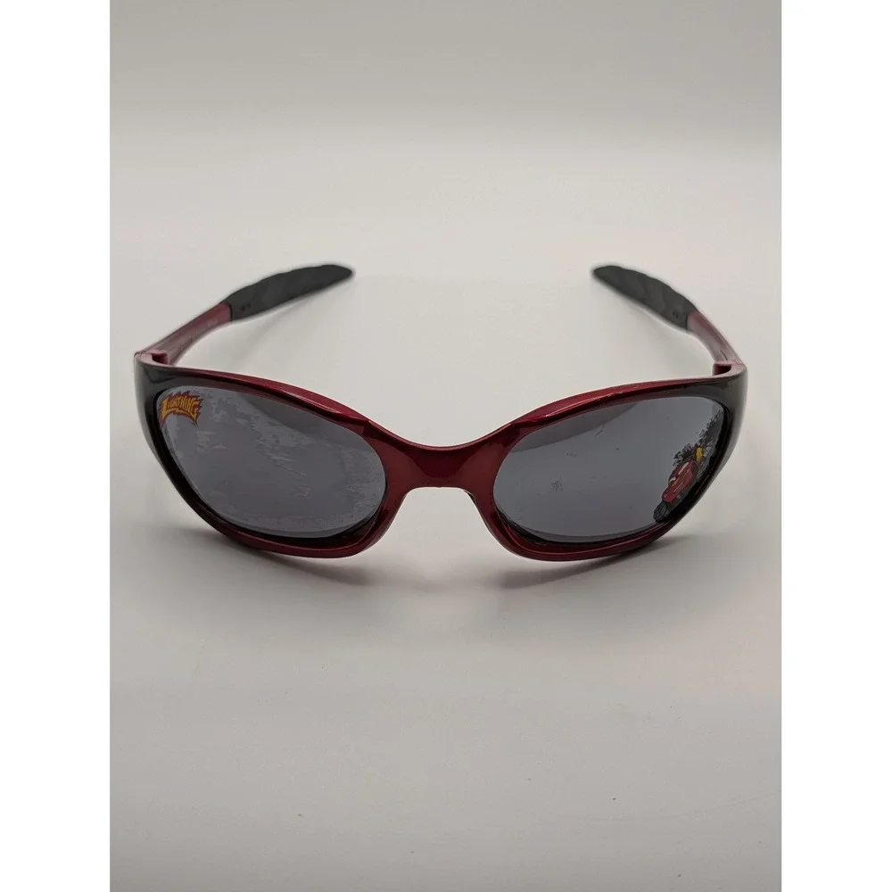 Disney Pixar Cars Lightning McQueen Kids Sunglasses Red Black FAC-033366-20357